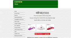 Desktop Screenshot of easysew.com.au